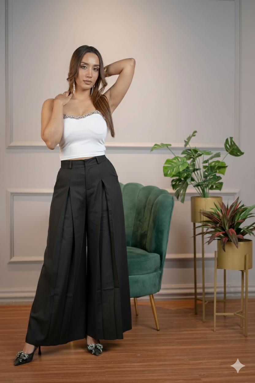 Slim Luxe Tank Top – White